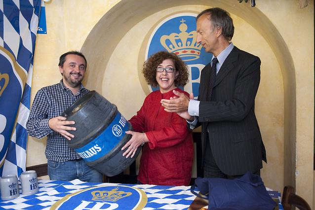 Alessio Balbi Carla De Fortis Alberto Marsano - Premiazione vincitrice 2011