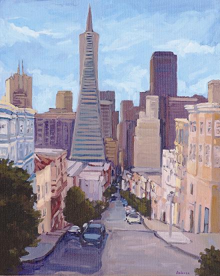 San Francisco Montgomery Street-41x51 San Francisco Montgomery Street-41x51