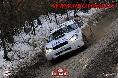 Bruno Bentivogli alla scorsa innevata Ronde della Val dOrcia
