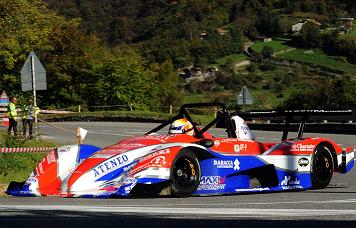 Magliona in azione al Trofeo Vallecamonica con lOsella PA21 Evo Honda