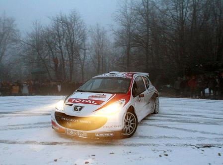 Bouffier con la Peugeot 207 al Monte Carlo 2011 Bouffier con la Peugeot 207 al Monte Carlo 2011