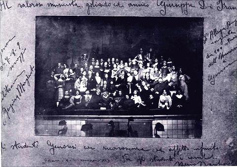 FOTO STORICA PRIMA BAI 1913 - LALLEGRA BRIGATA FOTO STORICA PRIMA BAI 1913 - LALLEGRA BRIGATA