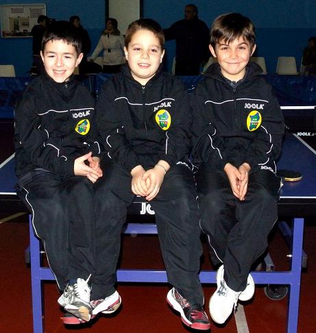 da sx Federico Mascia GabrieleMurru e Marco Nieddu del Muravera Foto Luciano Saiu