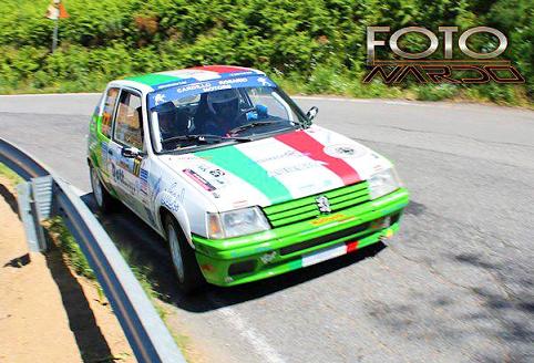 Cappadona-La Monica Peugeot 205 Rallye - foto Nardo Cappadona-La Monica Peugeot 205 Rallye - foto Nardo