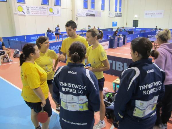 Da sx Di Meo Trudu e Deligiasaranno impegnate a Muravera con lultimo concentramento di A2femminile