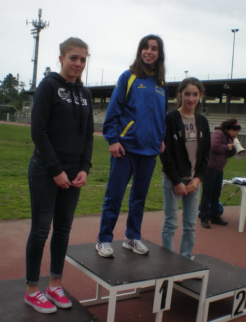 Podio 1000 Cadette Isabella Chiarappa Varazze GSSA.2013 Podio 1000 Cadette Isabella Chiarappa Varazze GSSA.2013