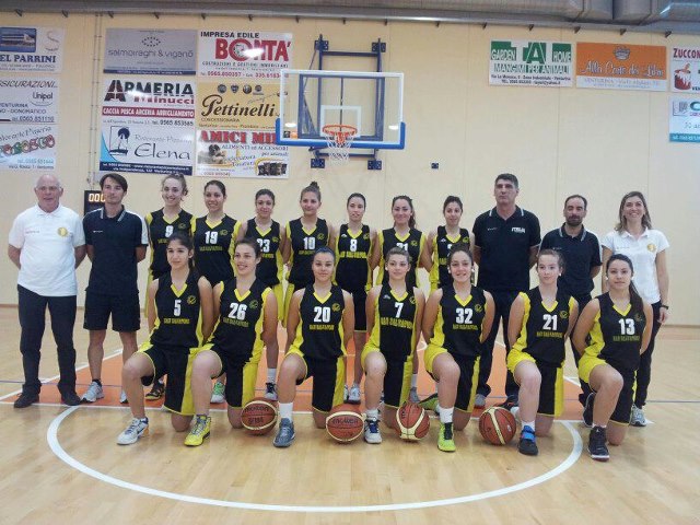 Lunder 17 femminile del Basket San Salvatore Selargius Lunder 17 femminile del Basket San Salvatore Selargius