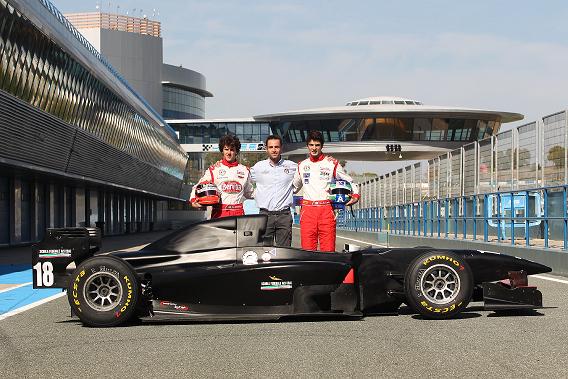1Michele Beretta - Andrea Piccini - Alessio Rovera ai test Auto GP