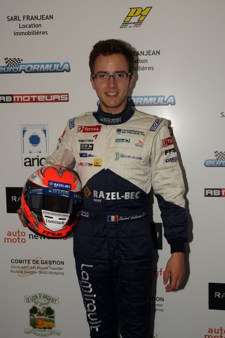 Anthoine Hubert vainqueur du Volant Euroformula 2013 Photo Claude Rozet
