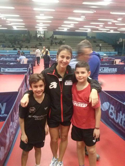 A destra Carlo Rossi con la sua compagna di nazionale Giorgia Piccolin in una foto scattata durante il torneo giovanile di Terni A destra Carlo Rossi con la sua compagna di nazionale Giorgia Piccolin in una foto scattata durante il torneo giovanile di Terni