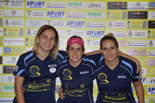 Le norbellissime pronte ad affrontare il Quattro Mori Cagliari