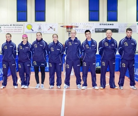 Grande giornata per le due squadre del Tennistavolo Norbello in serie A1 Max Mocci Fotografia