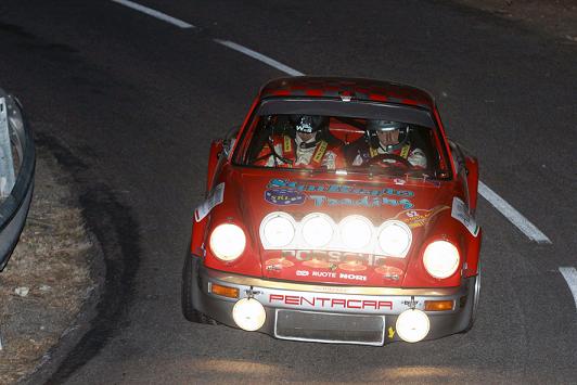 Da Zanche e la Porsche al Rally Costa Brava larga