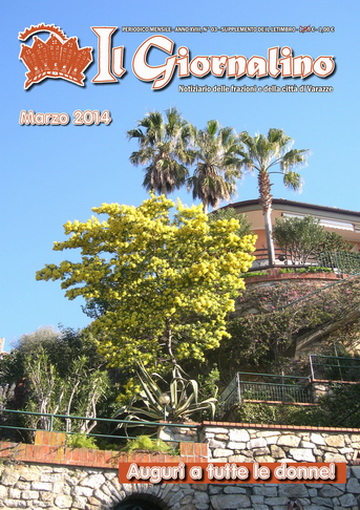 Il Giornalino di Varazze copertina marzo.2014 Il Giornalino di Varazze copertina marzo.2014