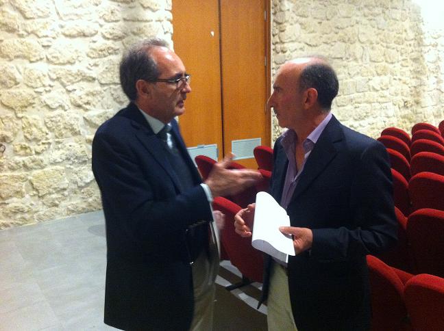 Il Presidente AC Caltanissetta Carlo Alessi. Il Direttore AC Caltanissetta Attilio Alessi
