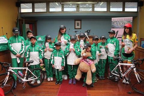 Scuola di Ciclismo Asd Amici della Bici Colleferro presentazione 2014 bambini
