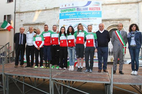 Tricolori Master FCI Strada Gualdo Tadino 2014 i campioni italiani M3 M4 M7 M8 EWS MW1 MW2