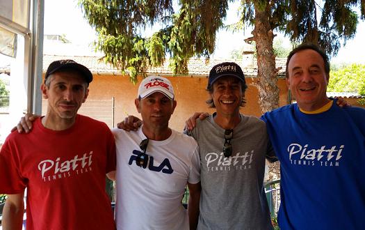 Maurizio Massaccesi Massimo Sartori Danilo Pizzorno e Riccardo Piatti