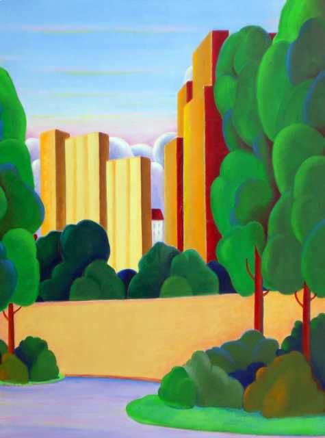 1alda maria bossi - periferia di prima mattina - 2008 - cm110 x 82