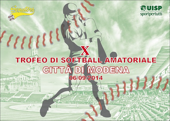 10 CITTA DI MODENA - SENATORS SOFTBALL 10 CITTA DI MODENA - SENATORS SOFTBALL