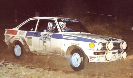 bjorn waldegrd ford escort rs1800 1977 rac rally winner vwvortex