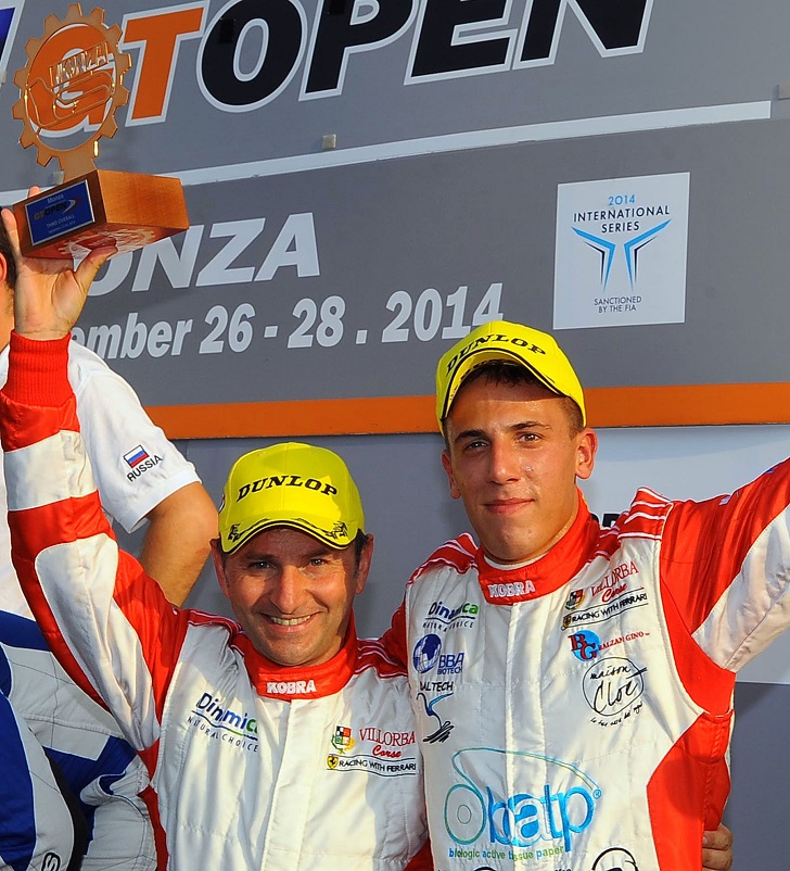 Montermini Schirò podium Montermini Schirò podium