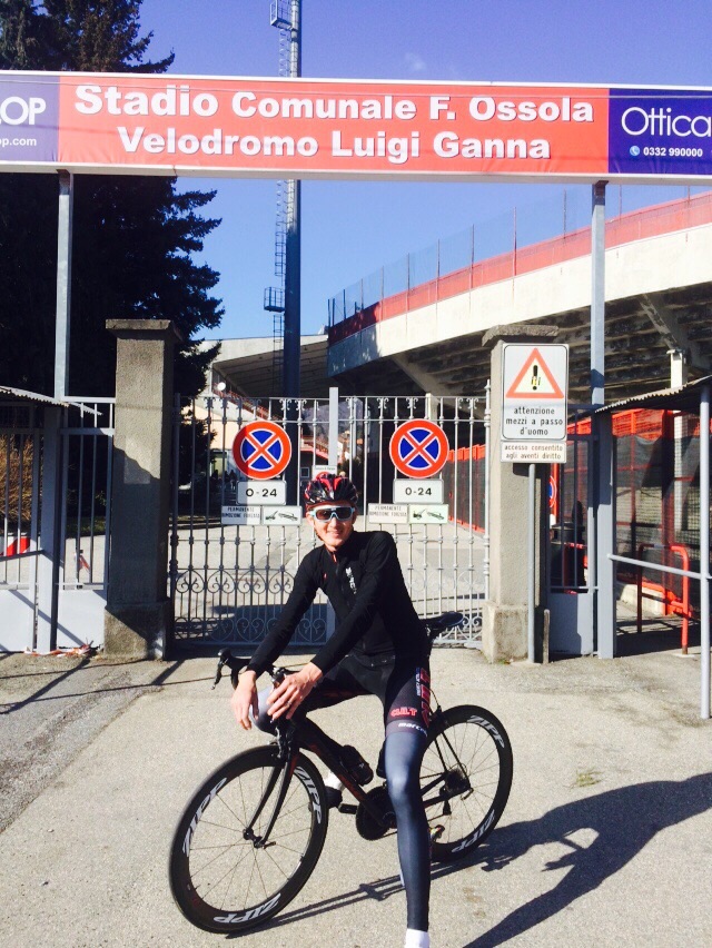 Gustav Erik Larsson a Varese Gustav Erik Larsson a Varese