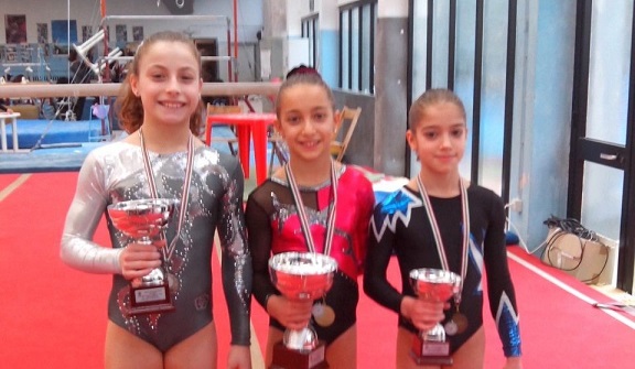ginnastica Allieve podio ginnastica Allieve podio