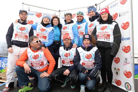 I campioni di Sciare col Cuore 2015 fototonina 2A320 2