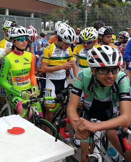 Trofeo Città di Bari Antonio Rocco primo da dx alla partenza