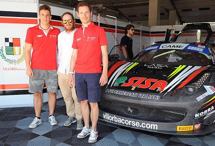 1aKratter con Schiro e Berton nel box Villorba Corse
