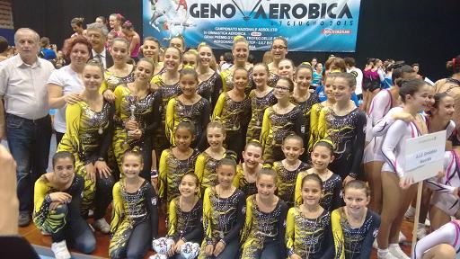 ginnastica Genova Aerobica squadracompleta ginnastica Genova Aerobica squadracompleta