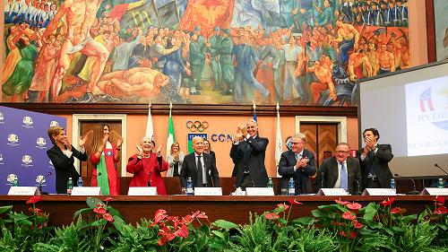 Standing ovation per la Ryder Cup a Roma Foto G. Maiozzi - Uthopia