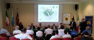 GLI AZZURRI ALLA CONFERENZA STAMPA DI PRESENTAZIONE DEI TRICOLORI GLI AZZURRI ALLA CONFERENZA STAMPA DI PRESENTAZIONE DEI TRICOLORI
