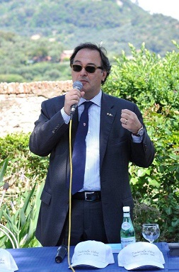 Amedeo Solimano coordinatore traversata alla presentazione 2