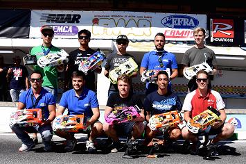 0a0I 10 protagonisti della finale del Mondiale di Automodellismo a Gubbio Greiner al centro con la numero 3 PhAriannaPannacci