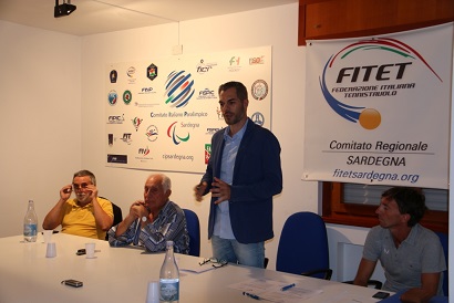 Simone Carrucciu stila il bilancio dei suoi primi quattro anni da presidente Foto Gianluca Piu