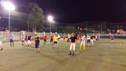 I fantastici 31 nel primo giorno di allenamento I fantastici 31 nel primo giorno di allenamento