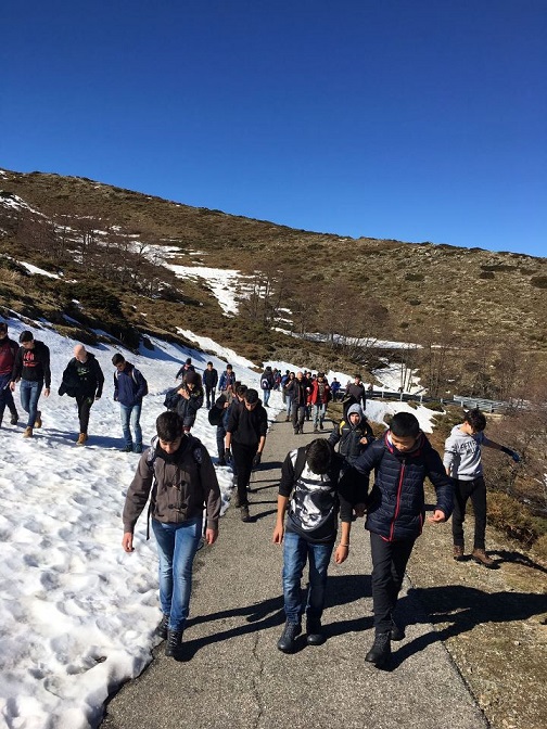 Durante la camminata Durante la camminata