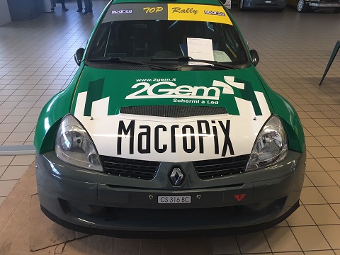 Renault Clio S1600 pronta per il Rally Cefalu Corse
