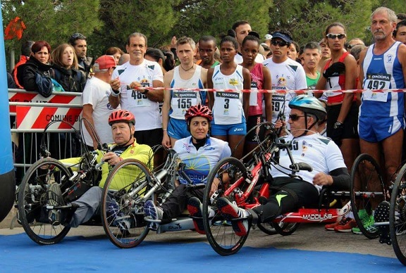 I corridori dellhandbike saranno in prima fila nella passerella di Olbia I corridori dellhandbike saranno in prima fila nella passerella di Olbia