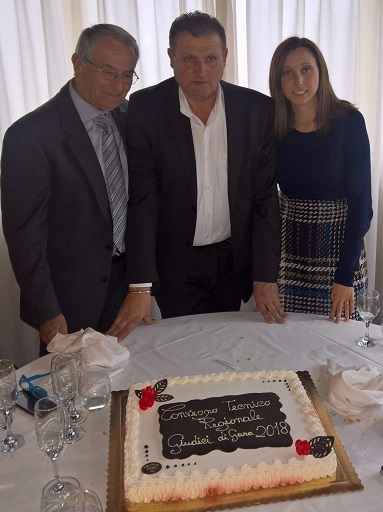 Convegno giudici FCI Marche 18022018 taglio torta