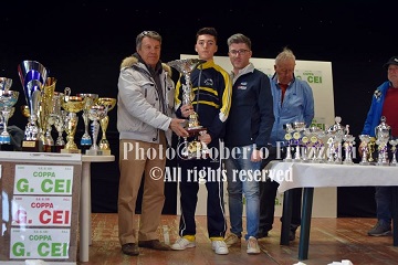 Garofoli premiazione Coppa Cei 27032018 Garofoli premiazione Coppa Cei 27032018