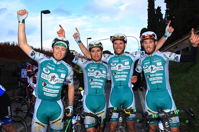 Gran Premio San Giuseppe 18032018 Tagliani con compagni di squadra