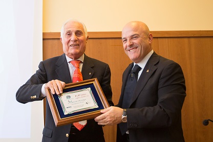 Il presidente del Coni Gianfranco Fara e il Commissario Straordinario del CIP Paolo Poddighe