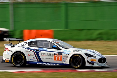 VillorbaCorse Fascicolo DallAntonia action Maserati GT4 phIacucci