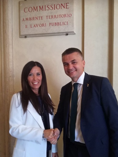 Manuela Gagliardi e Edoardo Rixi in Commissione Ambiente e Territorio
