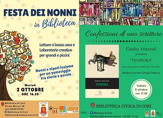 FESTA DEI NONNI CONFESSIONI DI UNO SCRITTORE FESTA DEI NONNI CONFESSIONI DI UNO SCRITTORE