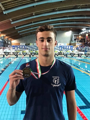 nuoto Razzetti Alberto Riccione bronzo nuoto Razzetti Alberto Riccione bronzo