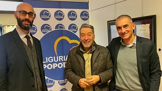 0Foto Consiglieri Regionali Gabriele Pisani e Andrea Costa con lavvocato Pier Luigi Maria Martino